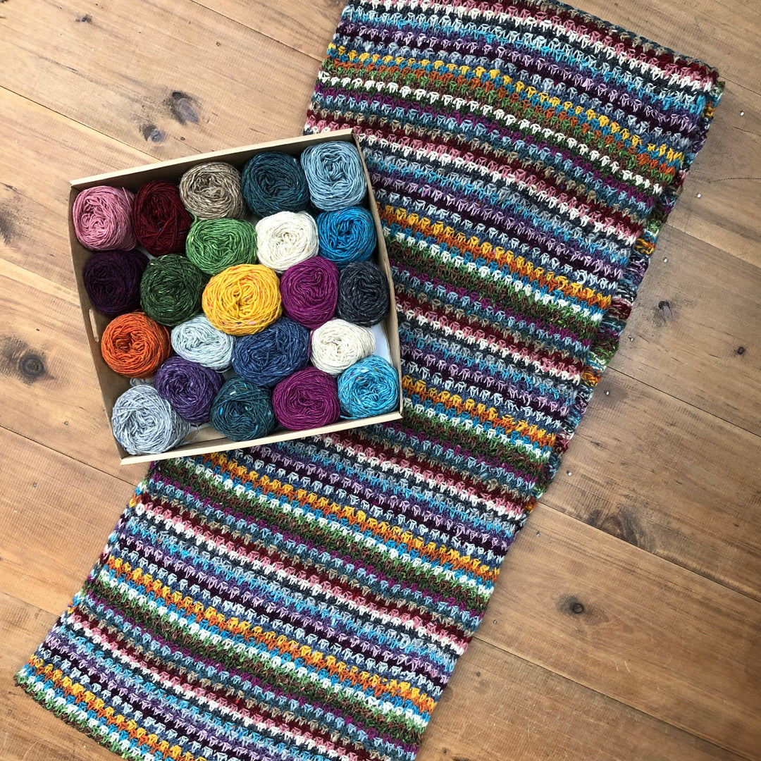 Convent Striped Scarf Kit