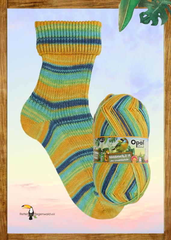 Opal 4ply Sock Yarn Patterned