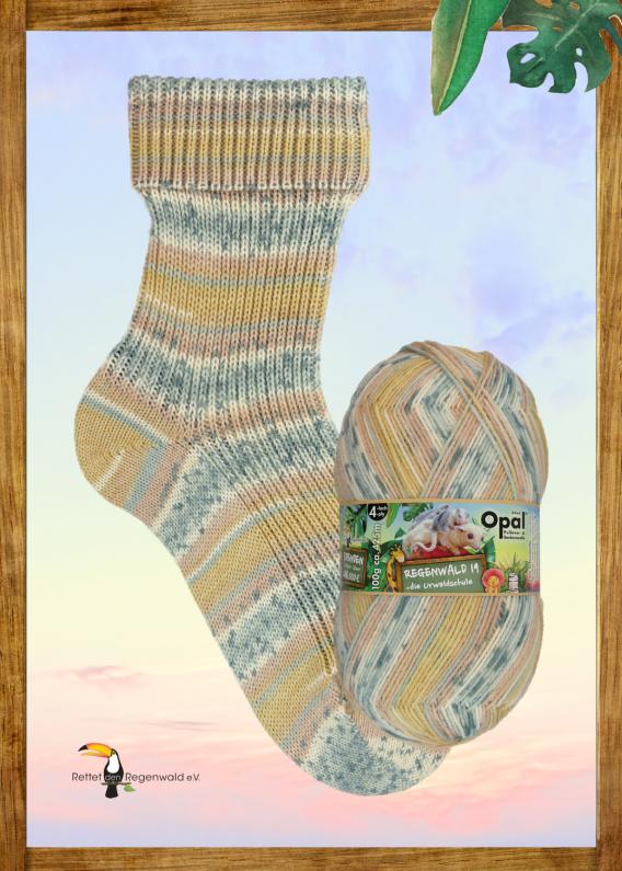 Opal 4ply Sock Yarn Patterned