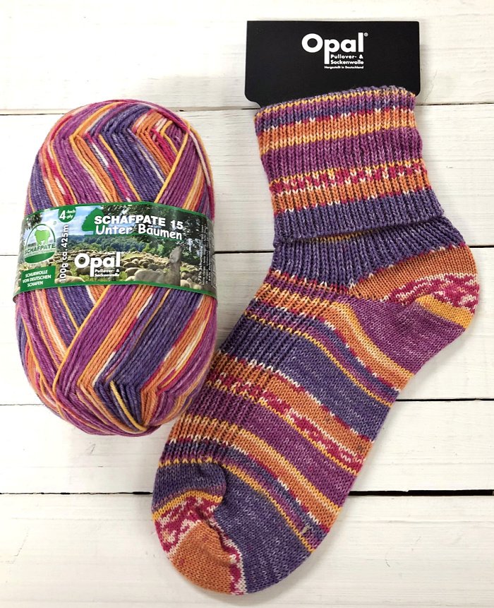 Opal 4ply Sock Yarn Patterned