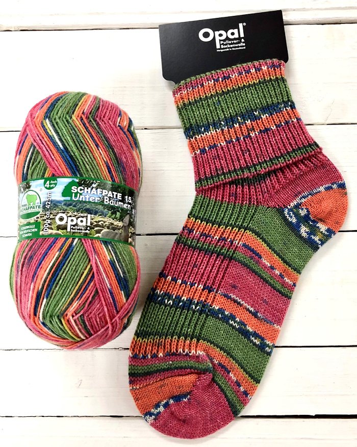 Opal 4ply Sock Yarn Patterned