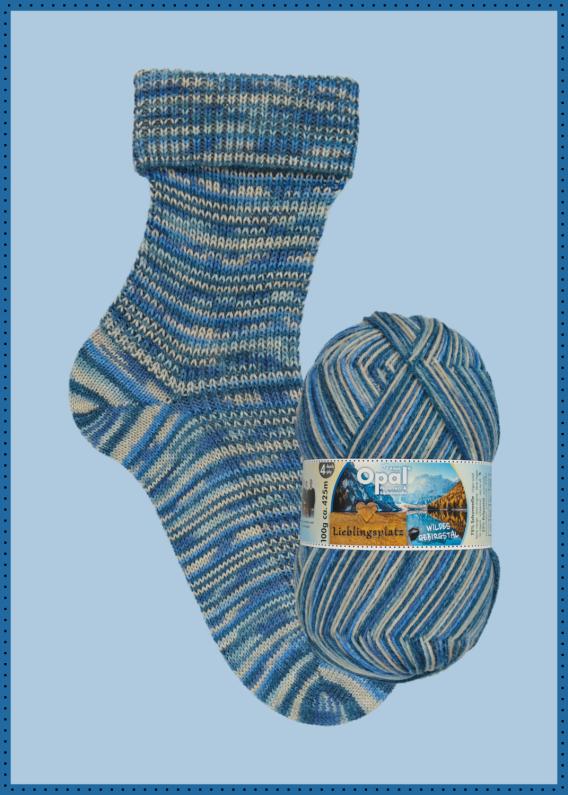 Opal 4ply Sock Yarn Patterned