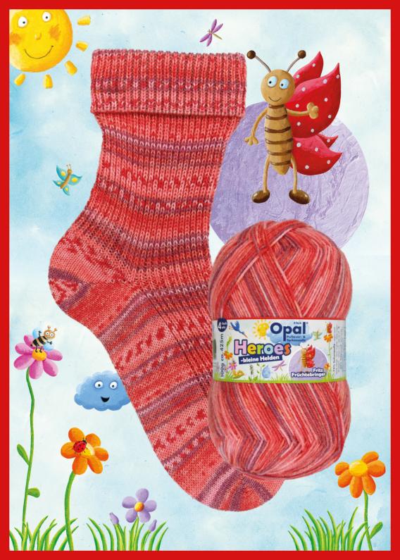Opal 4ply Sock Yarn Patterned