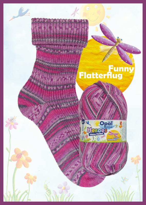 Opal 4ply Sock Yarn Patterned
