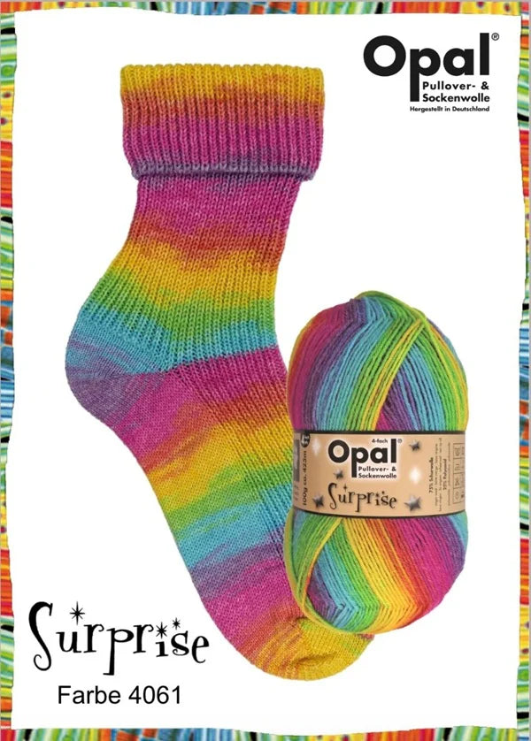 Opal 4ply Sock Yarn Patterned