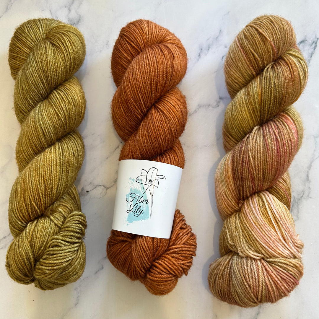 Neutral yarn three skeins