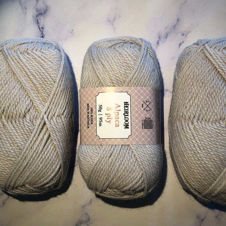 Heirloom Alpaca 8ply