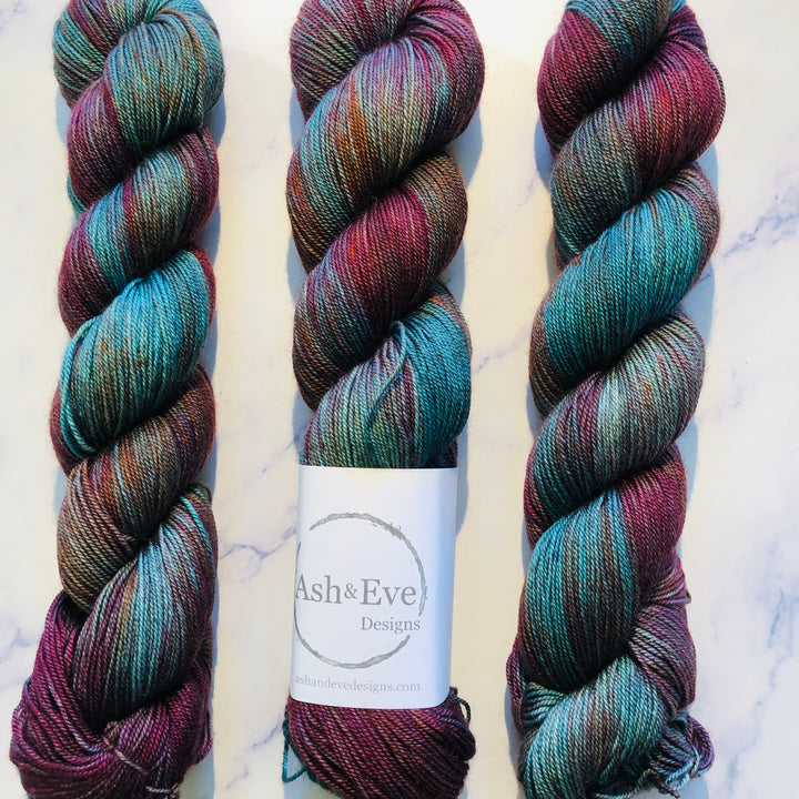 Ash and Eve Merino Yak Silk Fingering