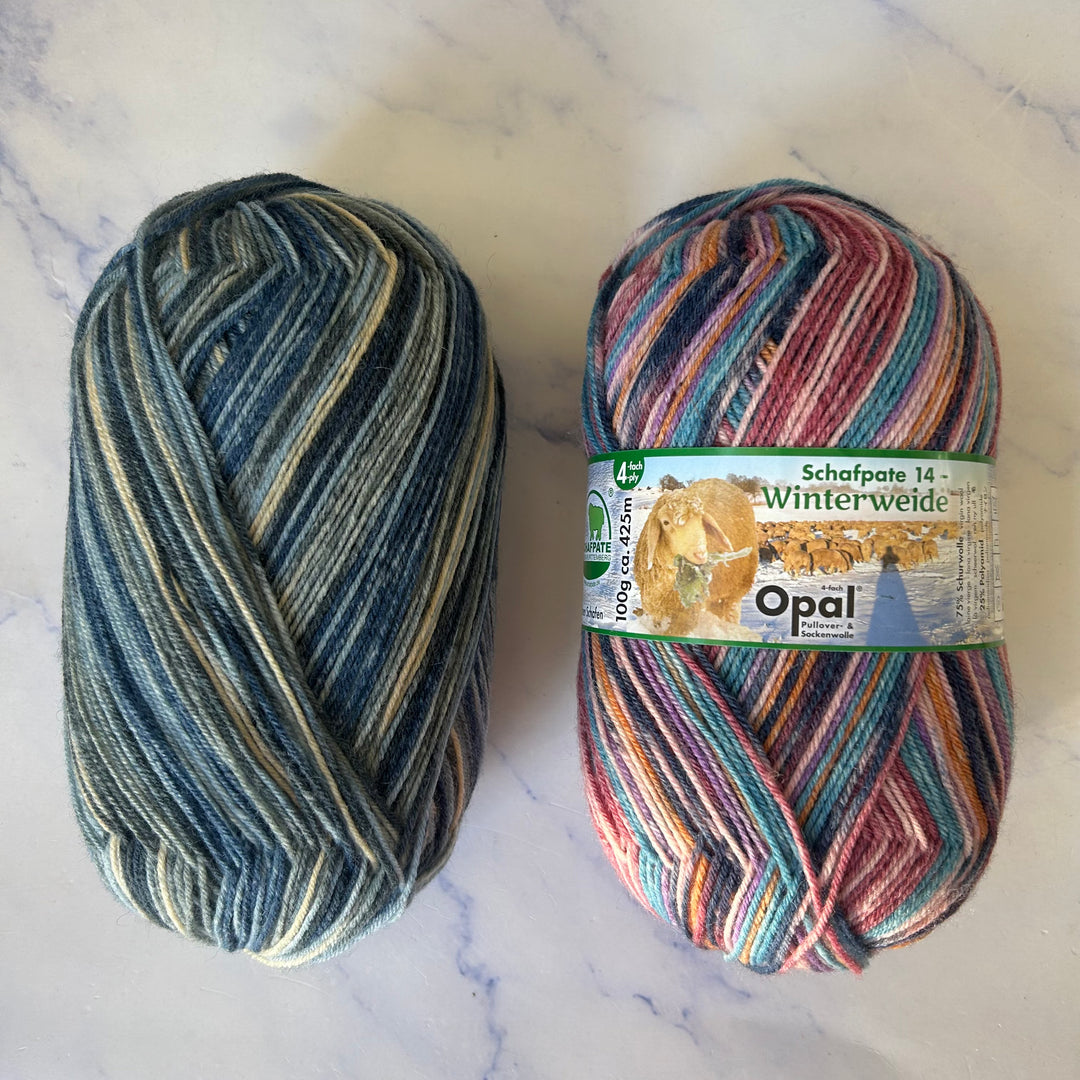 Opal 4ply Sock Yarn Patterned