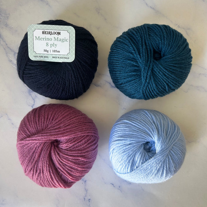 Heirloom Merino Magic - 8 ply