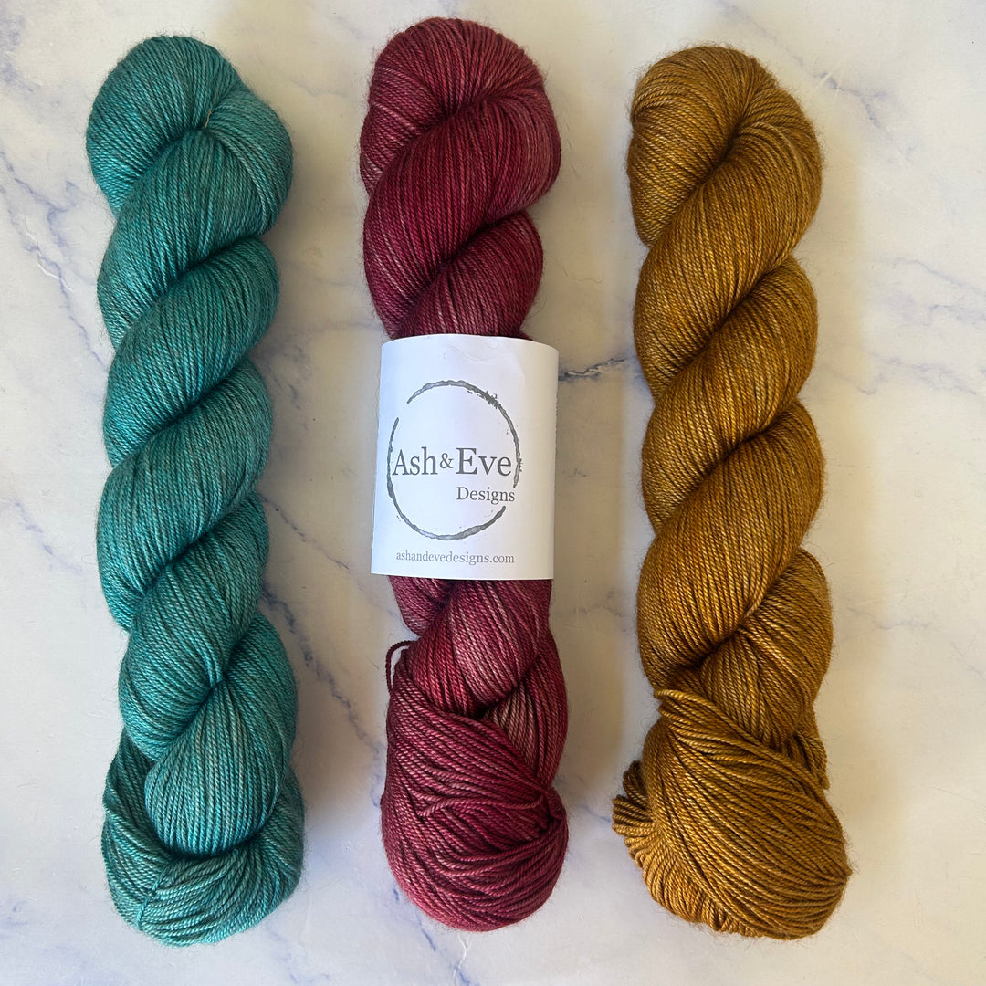 Ash and Eve Merino Yak Silk Fingering