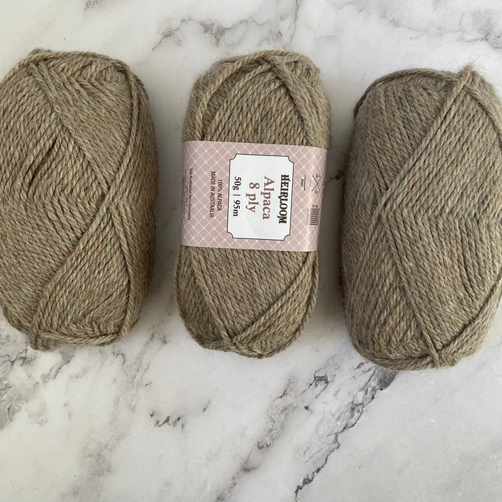 Heirloom Alpaca 8ply