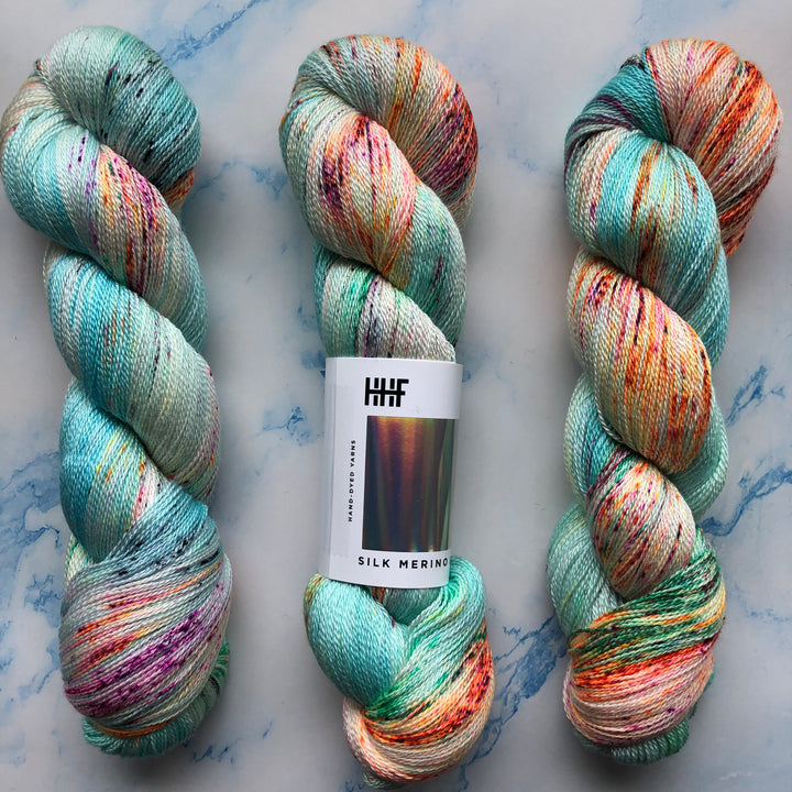 Hedgehog Fibres - Silk Merino Lace