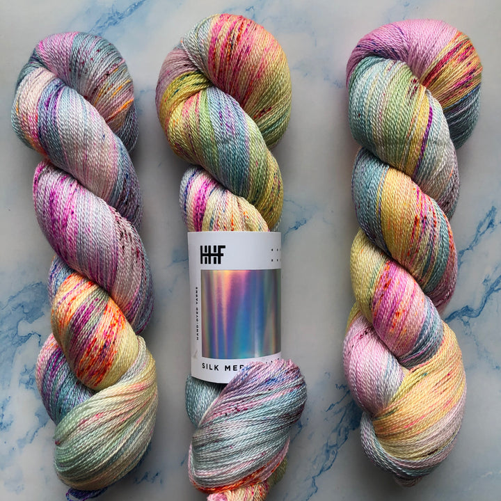 Hedgehog Fibres - Silk Merino Lace