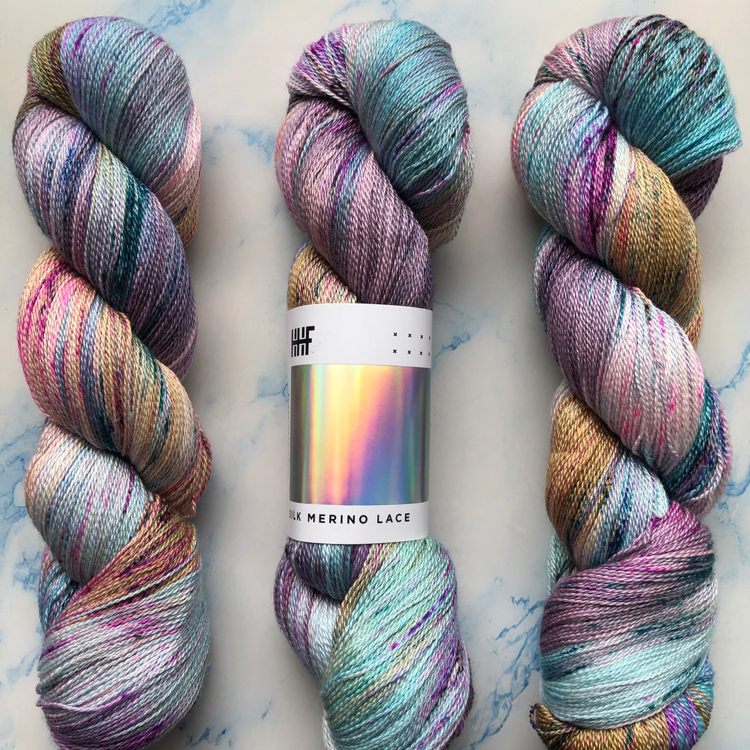 Hedgehog Fibres - Silk Merino Lace