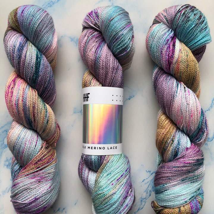 Hedgehog Fibres - Silk Merino Lace