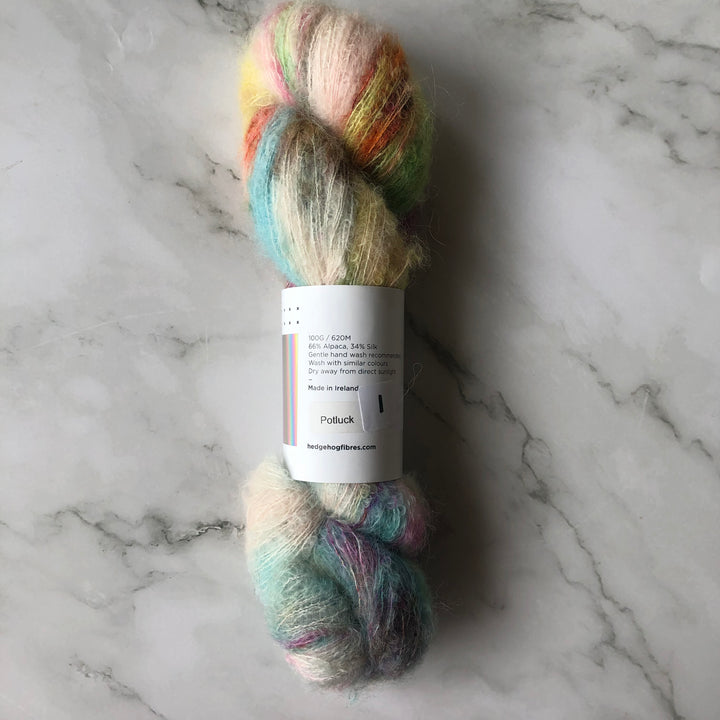 Hedgehog Fibres Alpaca Boucle Potlucks