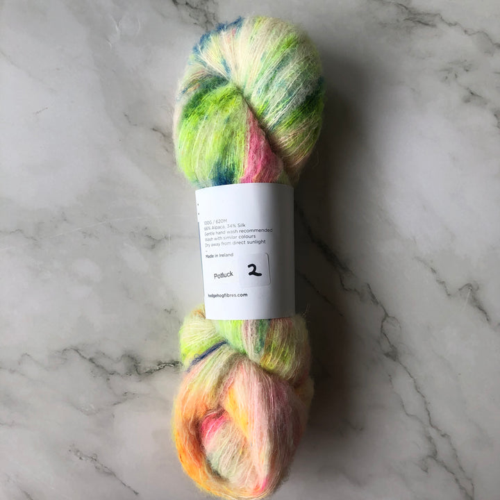 Hedgehog Fibres Alpaca Boucle Potlucks