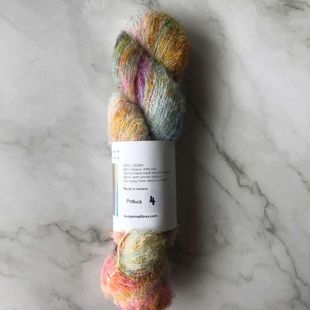 Hedgehog Fibres Alpaca Boucle Potlucks