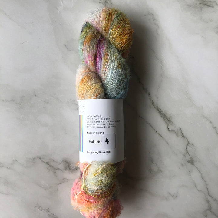 Hedgehog Fibres Alpaca Boucle Potlucks