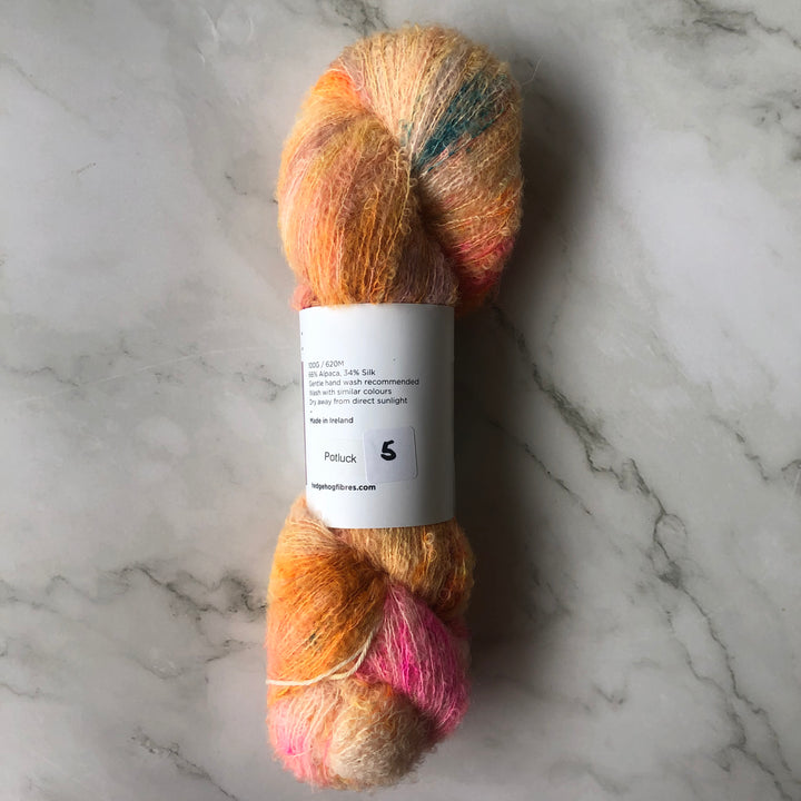 Hedgehog Fibres Alpaca Boucle Potlucks