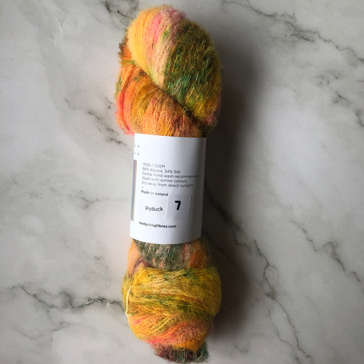 Hedgehog Fibres Alpaca Boucle Potlucks