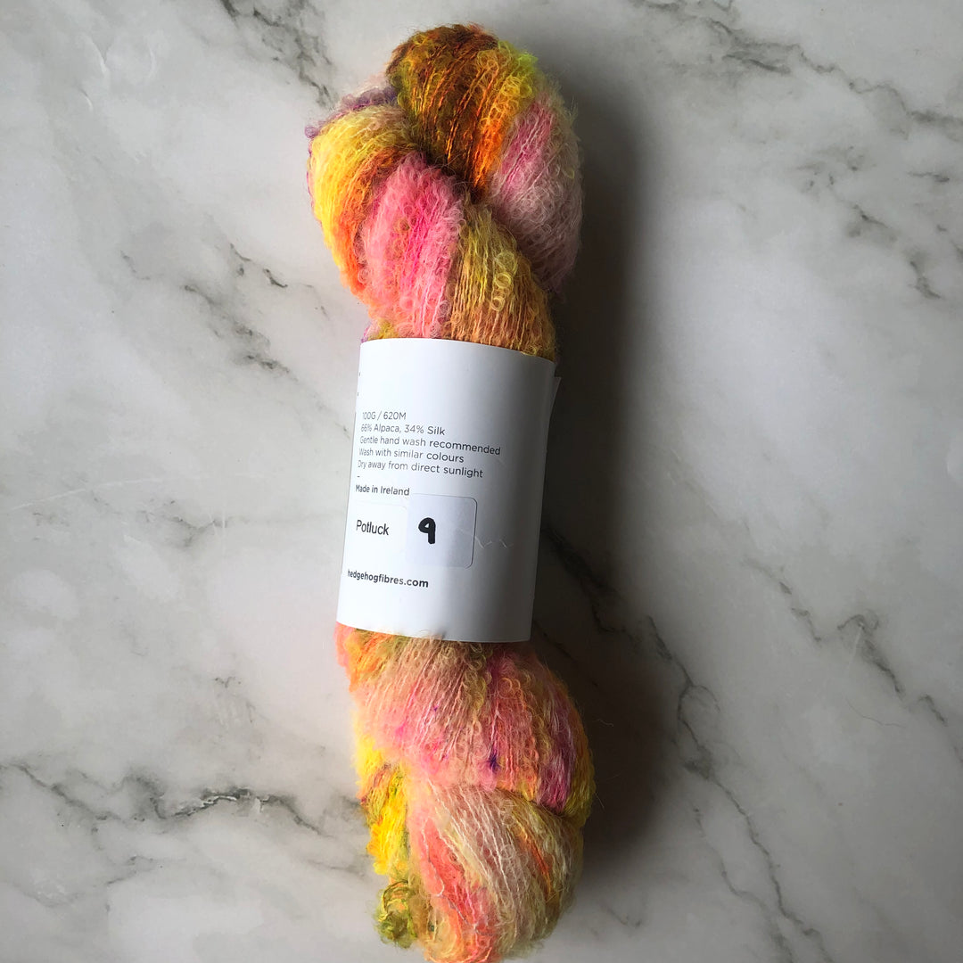 Hedgehog Fibres Alpaca Boucle Potlucks