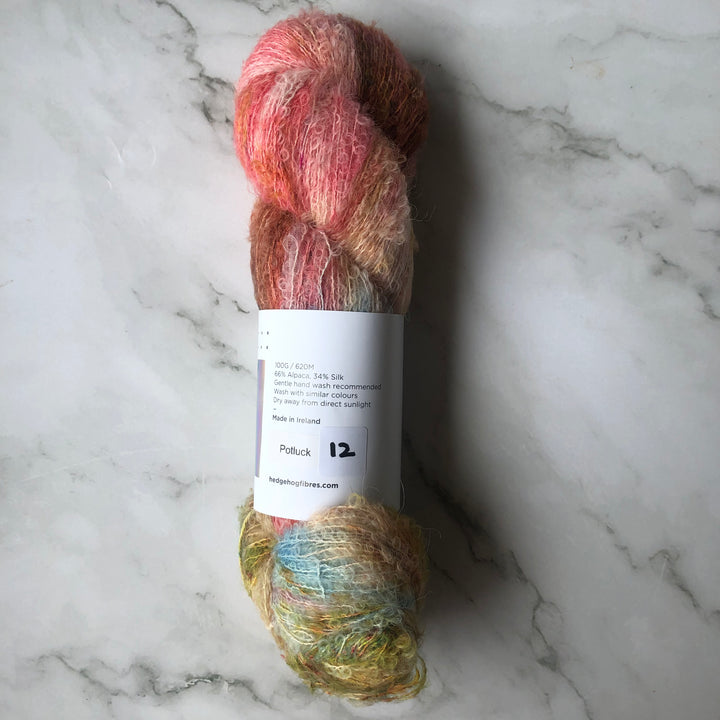 Hedgehog Fibres Alpaca Boucle Potlucks