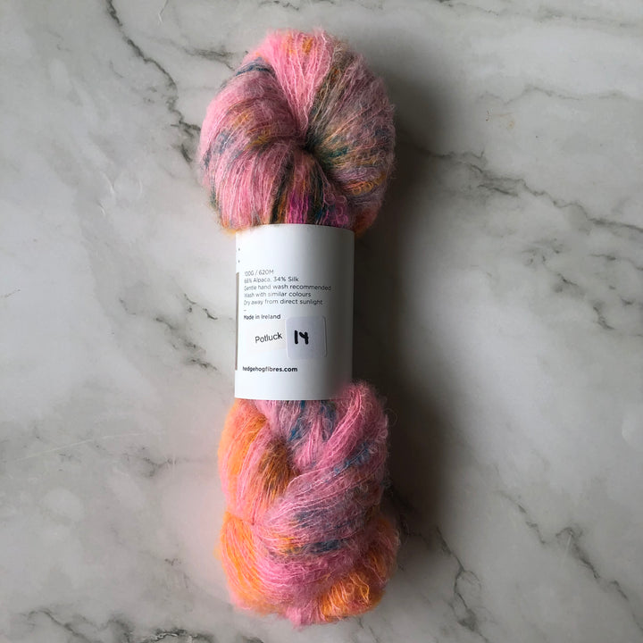 Hedgehog Fibres Alpaca Boucle Potlucks