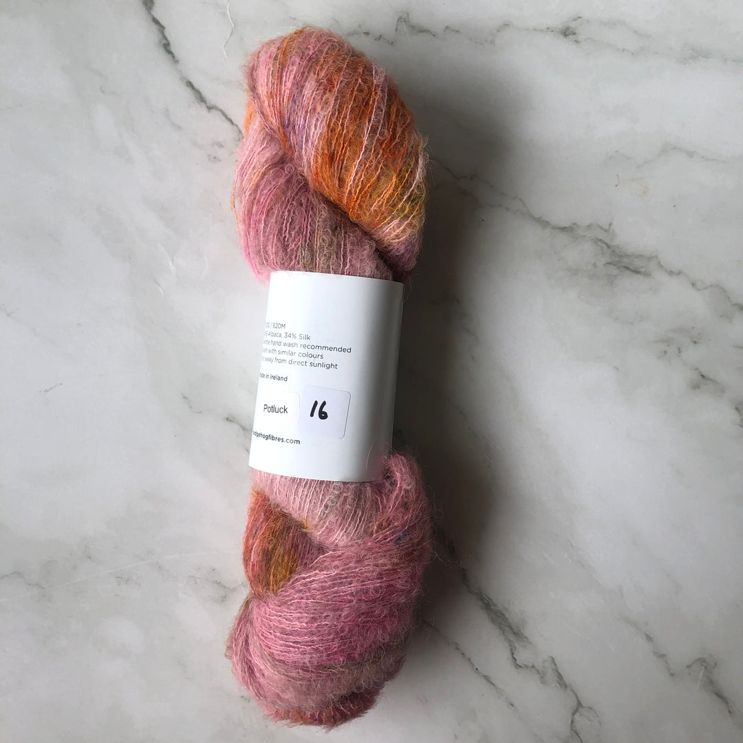 Hedgehog Fibres Alpaca Boucle Potlucks