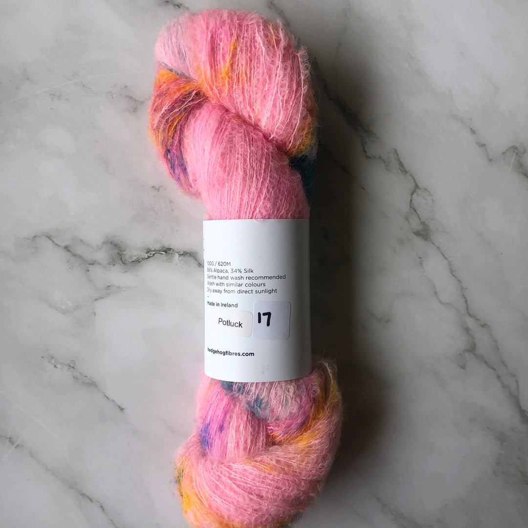 Hedgehog Fibres Alpaca Boucle Potlucks