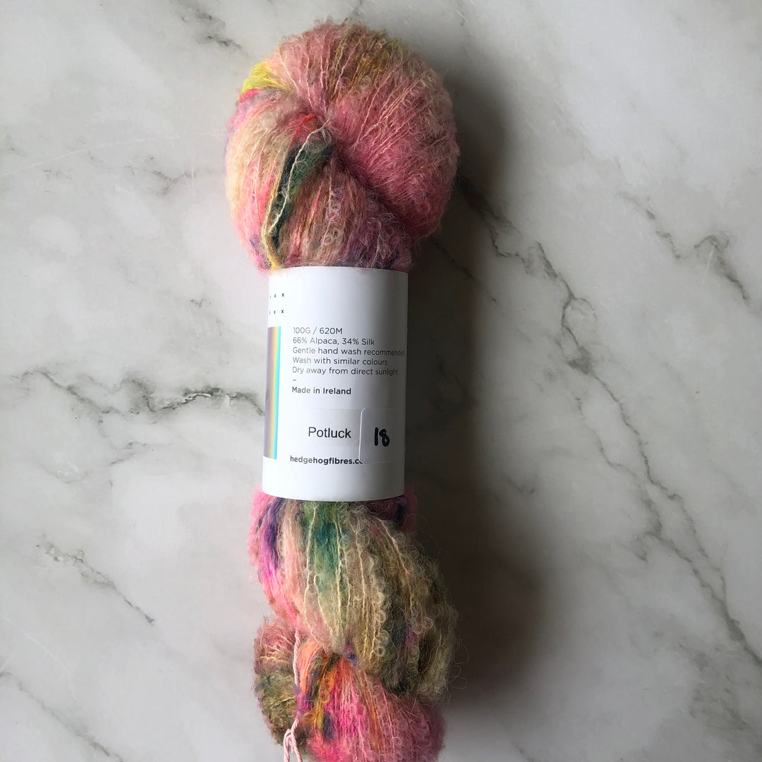 Hedgehog Fibres Alpaca Boucle Potlucks