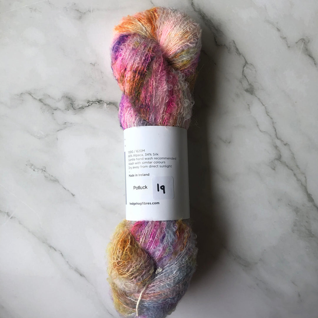 Hedgehog Fibres Alpaca Boucle Potlucks