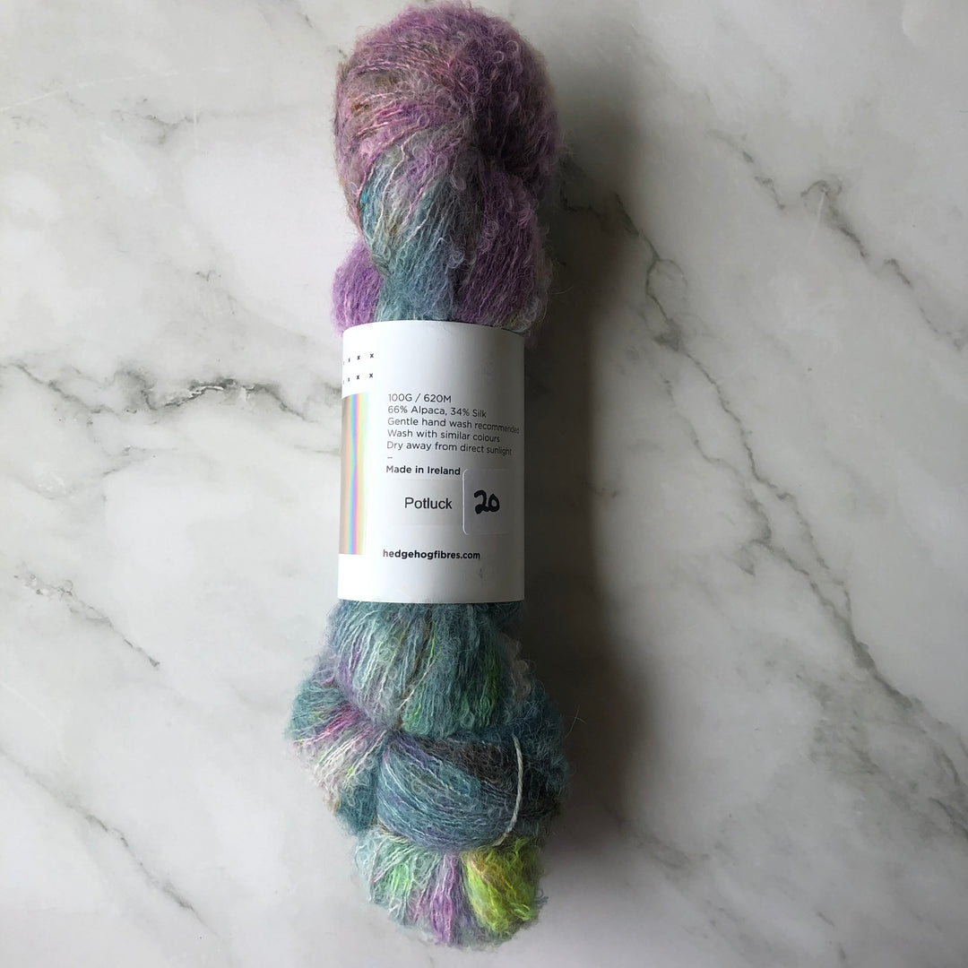 Hedgehog Fibres Alpaca Boucle Potlucks