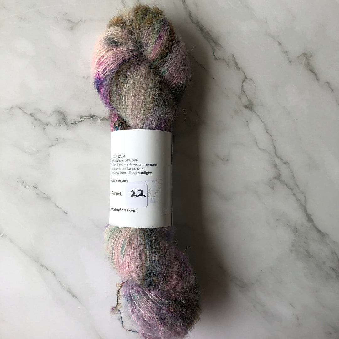 Hedgehog Fibres Alpaca Boucle Potlucks