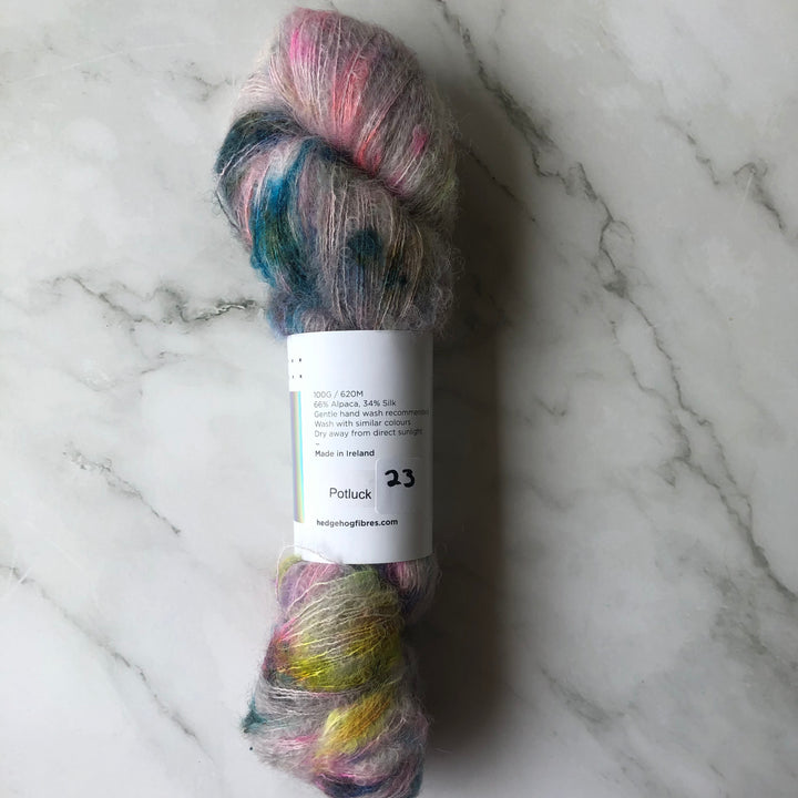 Hedgehog Fibres Alpaca Boucle Potlucks