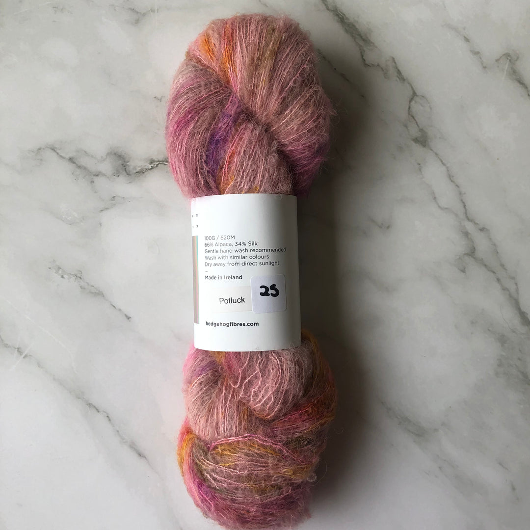 Hedgehog Fibres Alpaca Boucle Potlucks