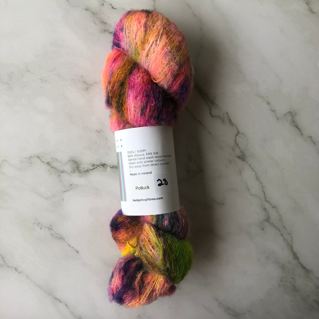 Hedgehog Fibres Alpaca Boucle Potlucks