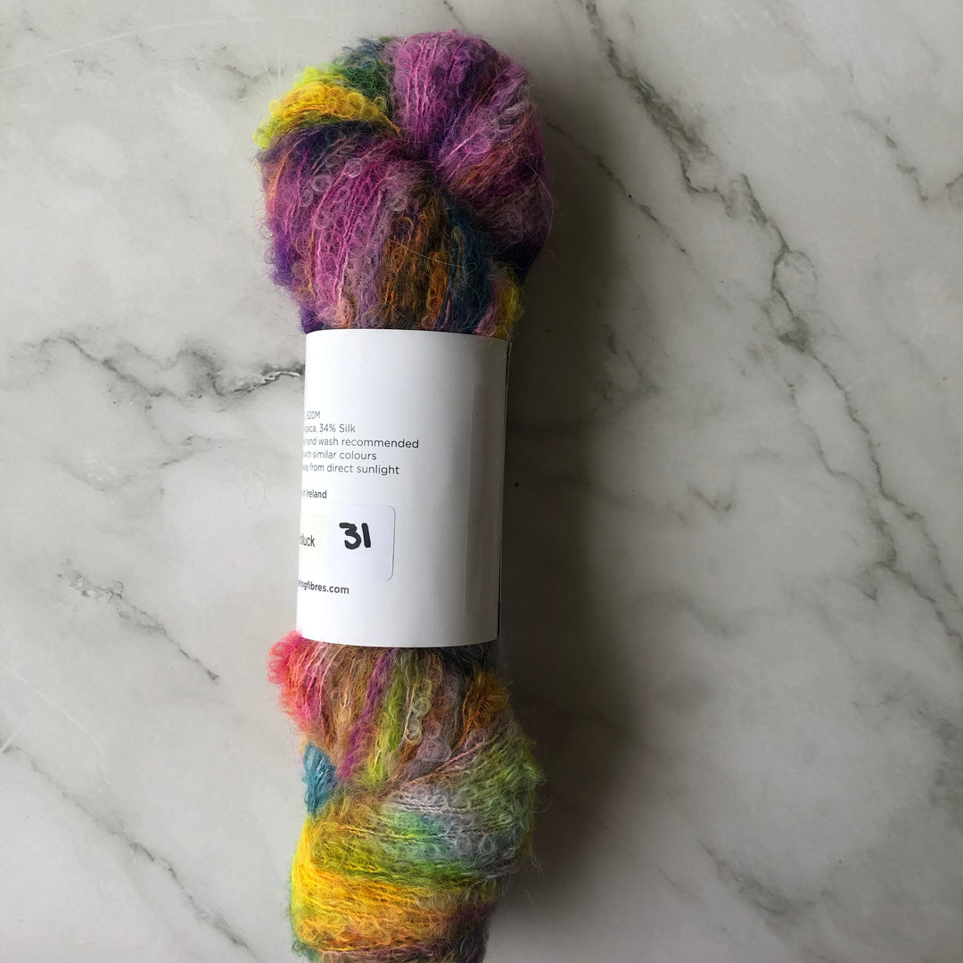 Hedgehog Fibres Alpaca Boucle Potlucks