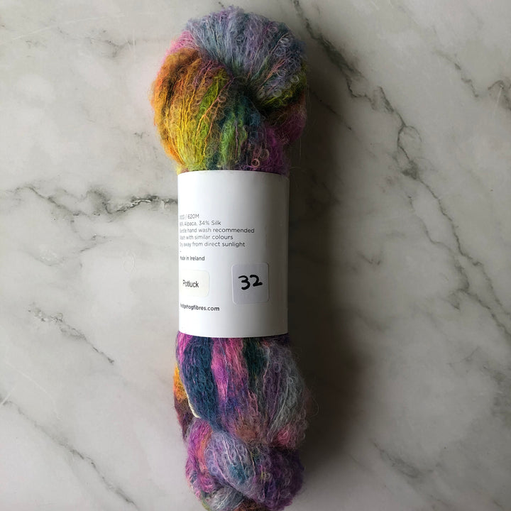 Hedgehog Fibres Alpaca Boucle Potlucks
