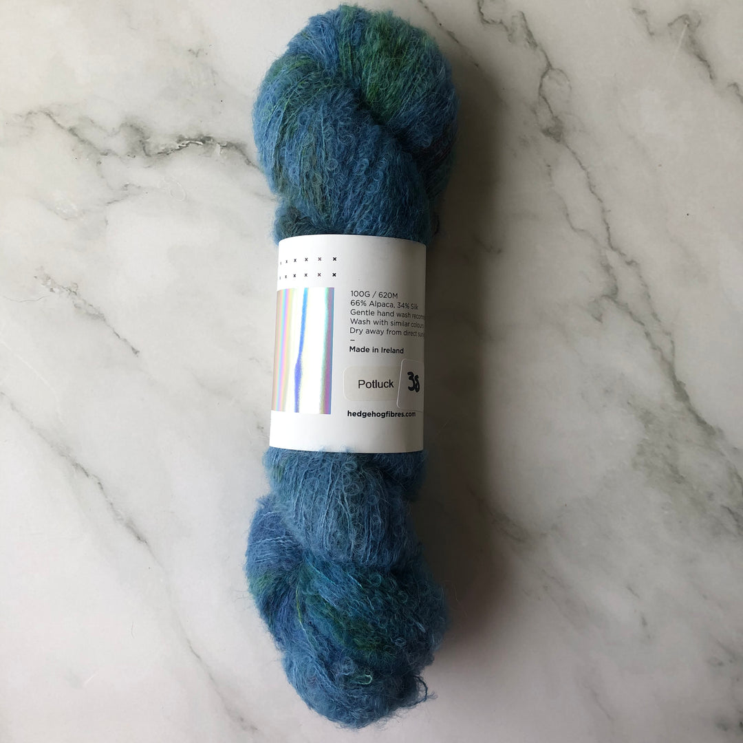Hedgehog Fibres Alpaca Boucle Potlucks