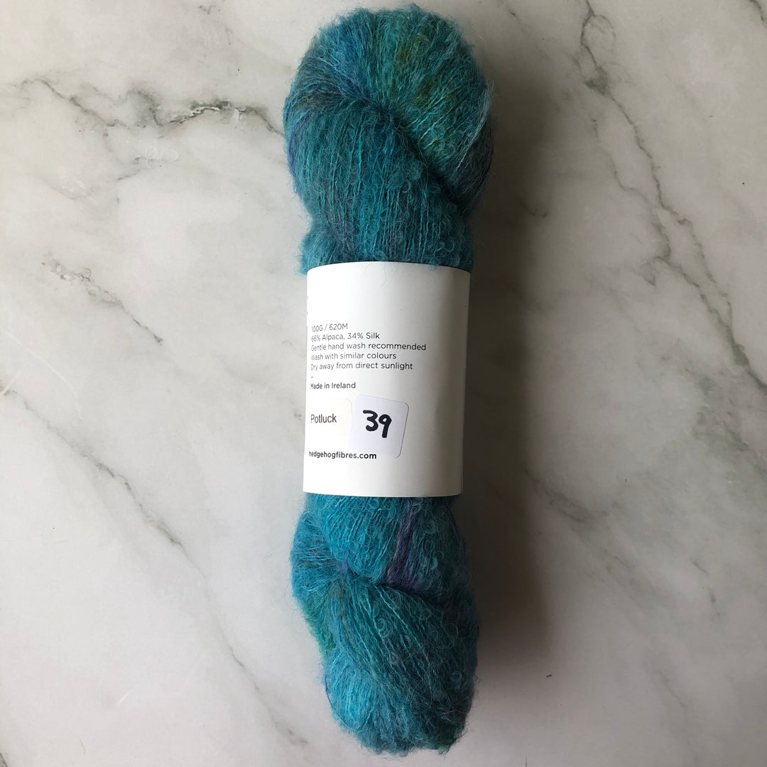 Hedgehog Fibres Alpaca Boucle Potlucks