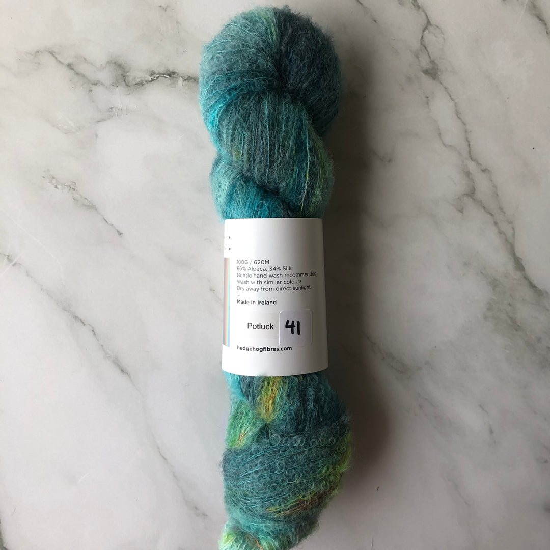 Hedgehog Fibres Alpaca Boucle Potlucks