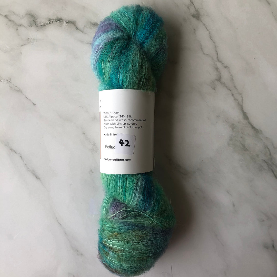 Hedgehog Fibres Alpaca Boucle Potlucks