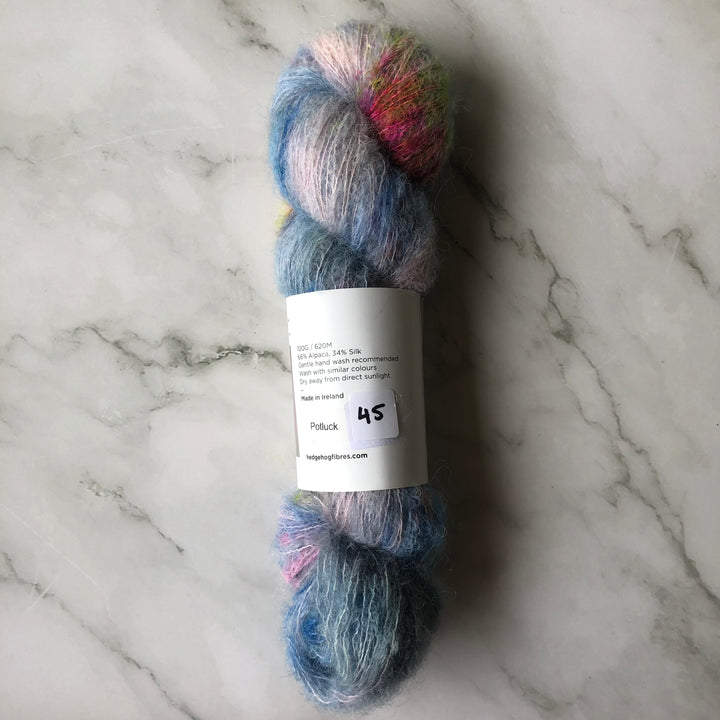 Hedgehog Fibres Alpaca Boucle Potlucks