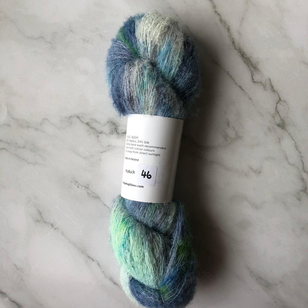 Hedgehog Fibres Alpaca Boucle Potlucks