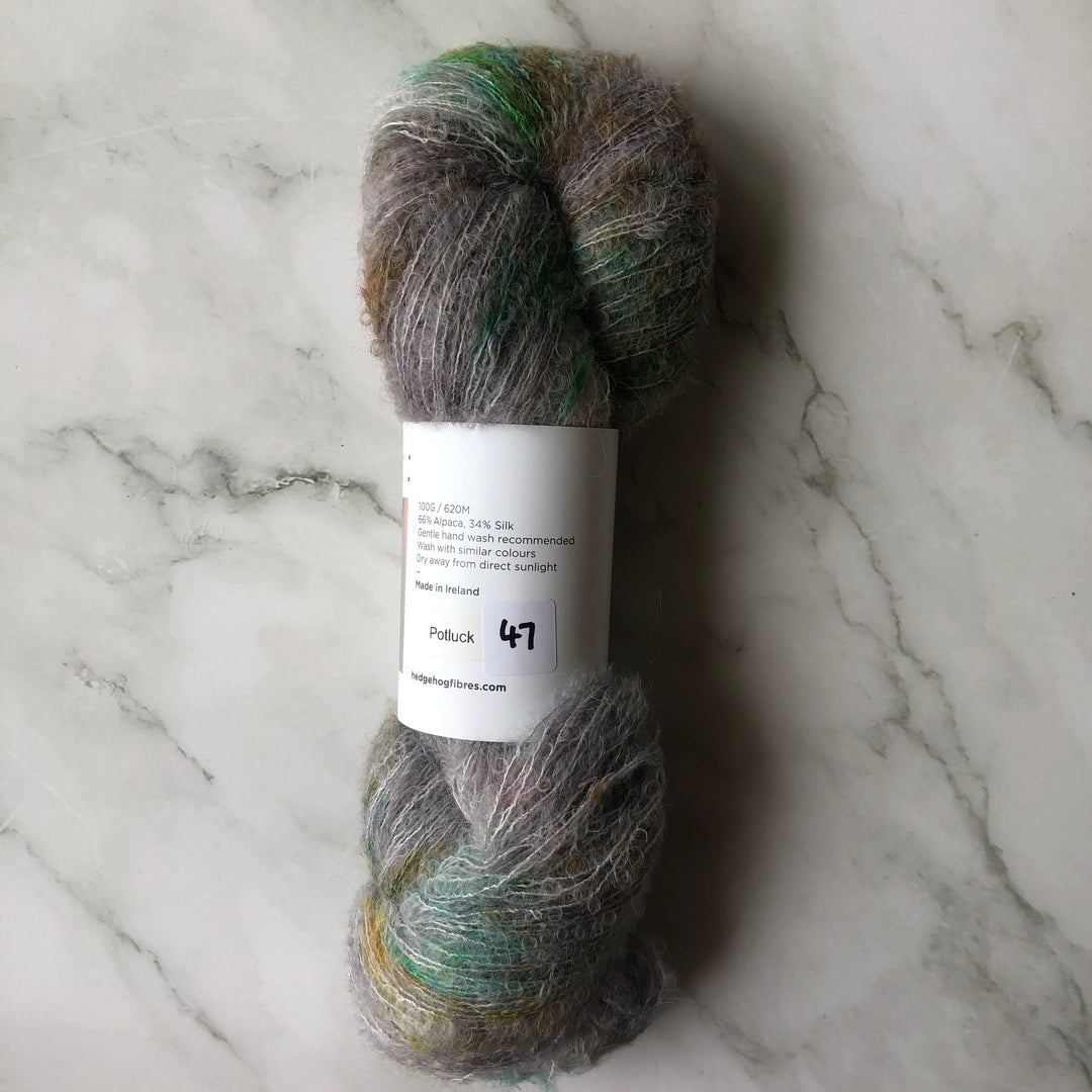 Hedgehog Fibres Alpaca Boucle Potlucks