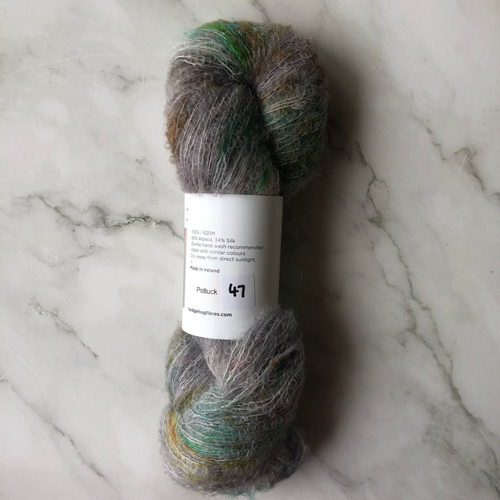 Hedgehog Fibres Alpaca Boucle Potlucks