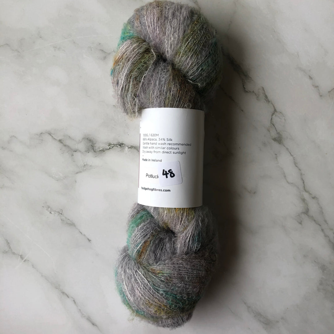 Hedgehog Fibres Alpaca Boucle Potlucks