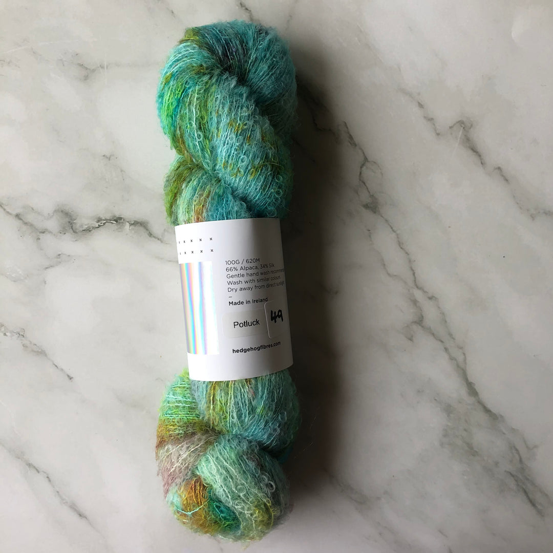 Hedgehog Fibres Alpaca Boucle Potlucks
